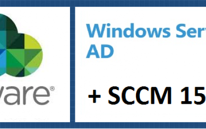 Post 1. Setting up VMware AD and SCCM 1511